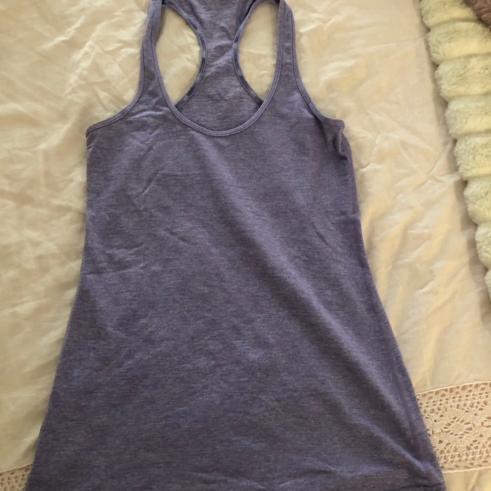 Lululemon Cool Racerback-Heather purple